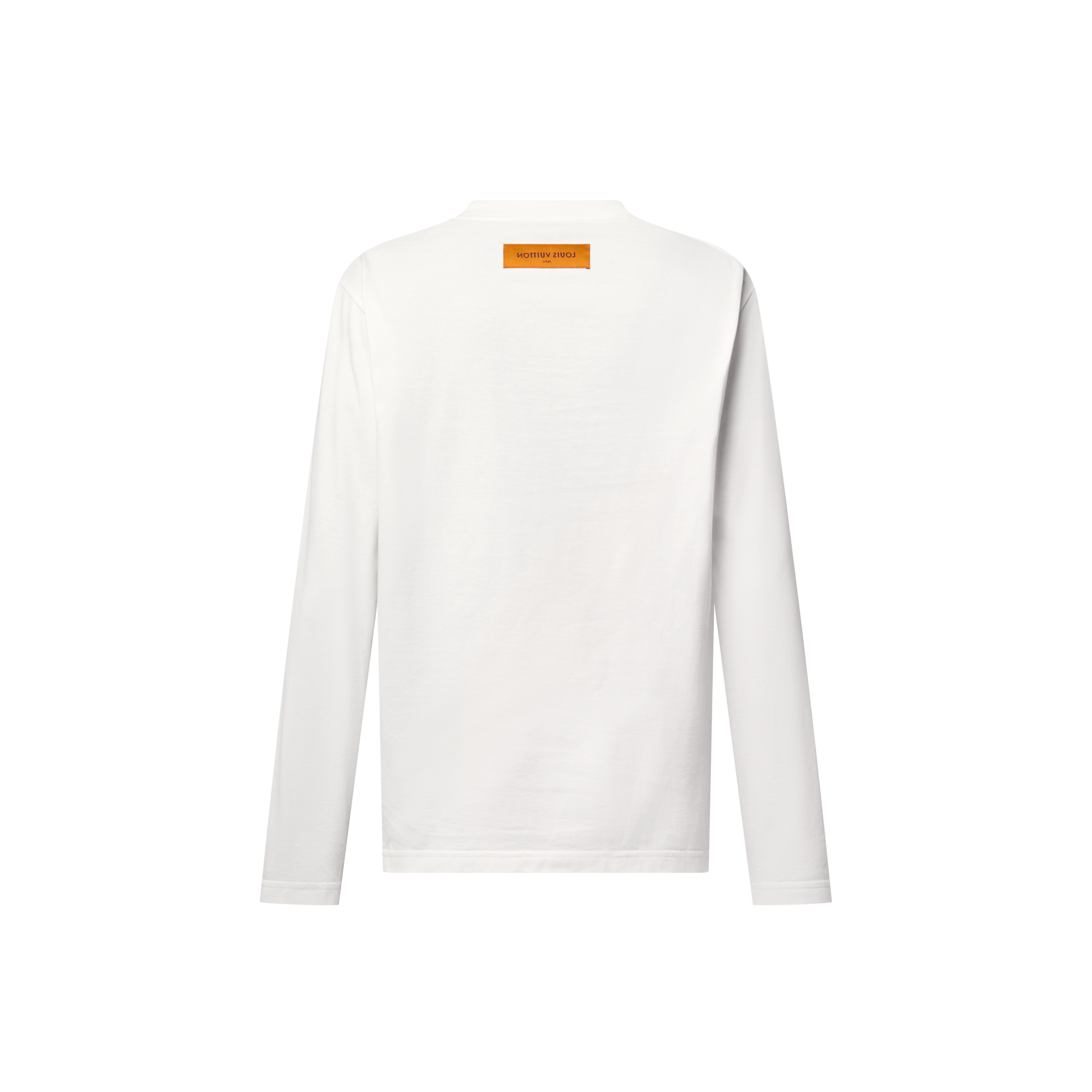 Embossed LV Long-Sleeved T-Shirt  in Men's Ready-to-Wear T-Shirts and Polos collections by Louis Vuitton (Product zoom)